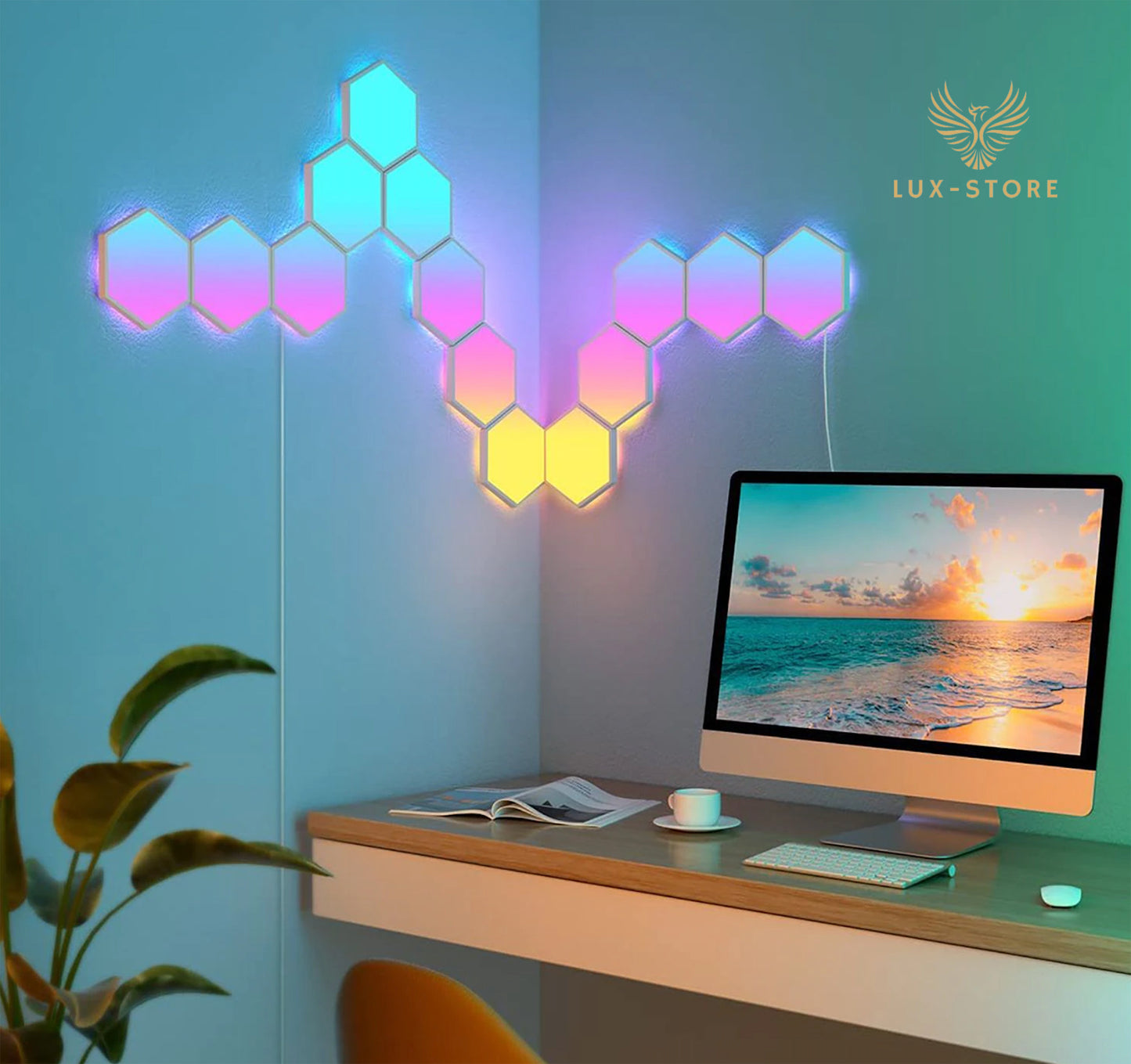 Smart Hexagon Lights