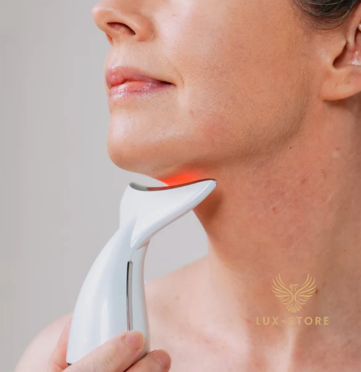 LED Neck & Facial Sculpting Device + FREE Anti-Aging Book